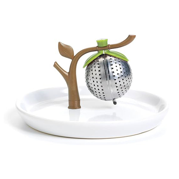 Tea Infuser and Saucer