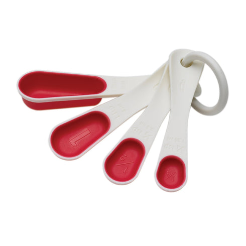 SleekStor Nesting Spoons - Red & White