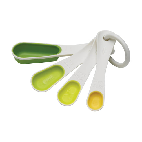 SleekStor¨ Nesting Spoons - Shades of Green