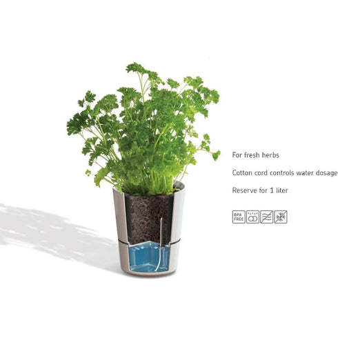 Herb pot - White