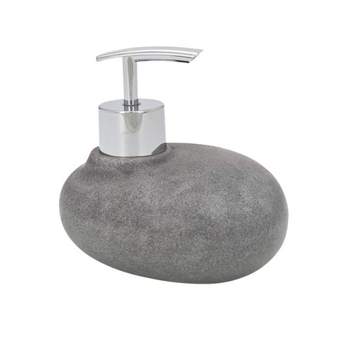 Soap Dispenser Pebble Stone- Grey