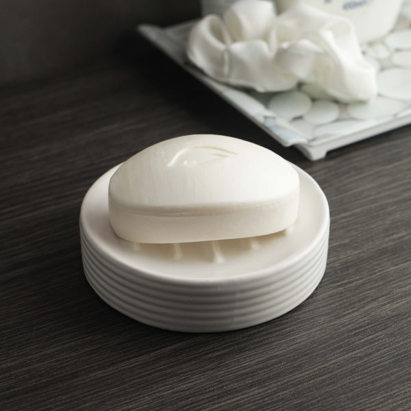 Soap Dish Groove- White