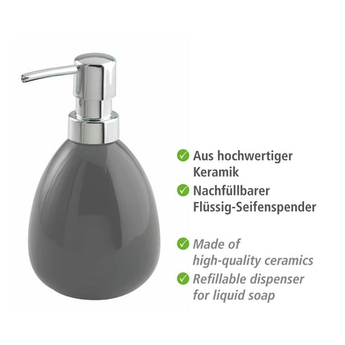 Soap Dispenser Polaris Grey