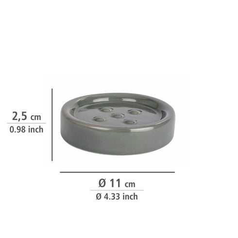 Soap Dish Polaris Matt Grey