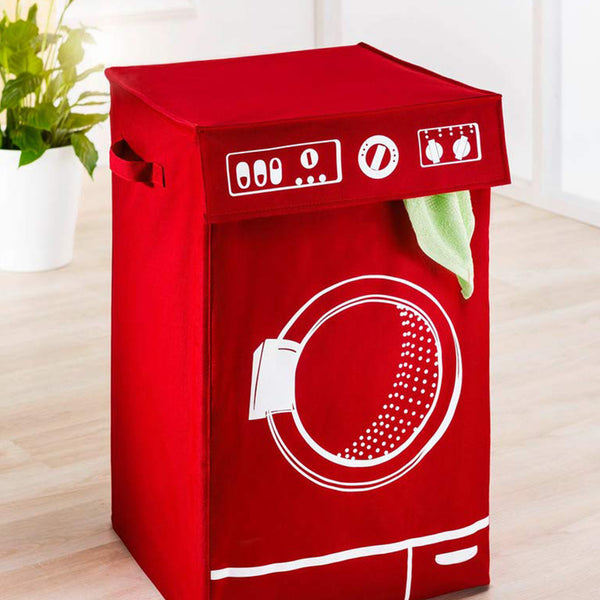 Laundry Bin Lavo Red