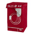 Laundry Bin Lavo Red