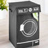 Laundry Bin Lavo Grey