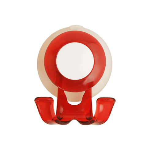 Suction hook Paradise, red