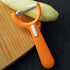 Top Chef Kitchen Vegetable and Fruit Peeler- Orange