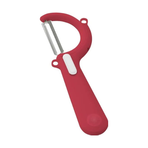 Top Chef Kitchen Vegetable and Fruit Peeler- Red