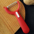 Top Chef Kitchen Vegetable and Fruit Peeler- Red