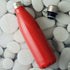 Water Bottle In Stainless Steel -Red