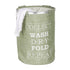 Laundry Bin Ringo Green