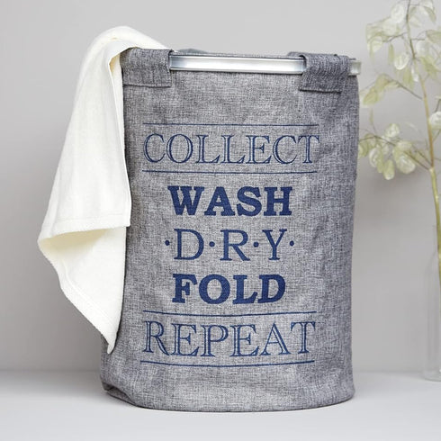 Laundry Bin Ringo Grey