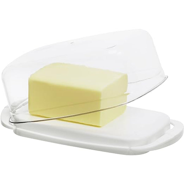 Butter Dish - White
