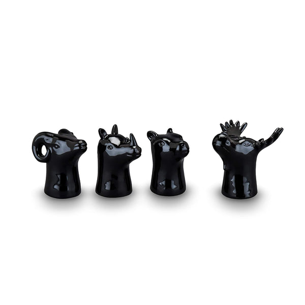 Ceramic Animal Head Shot Glasses