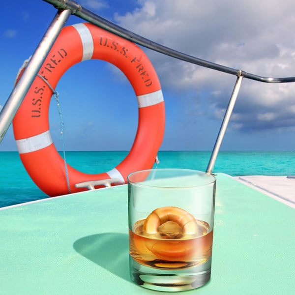 DRINKSAVERS Life Ring Ice Tray