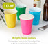Bright Colored Plastic Party Cups