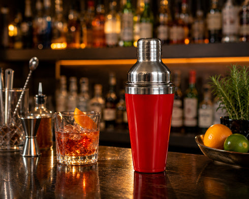 Tempo Cocktail Shaker-Red