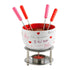 Chocolate Fondue Pot with Forks- "I love you"