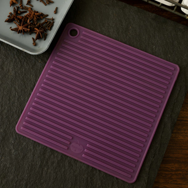 Square Trivet/Pot Holder- Purple