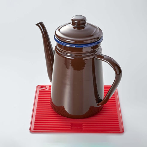 Square Trivet/Pot Holder- Red