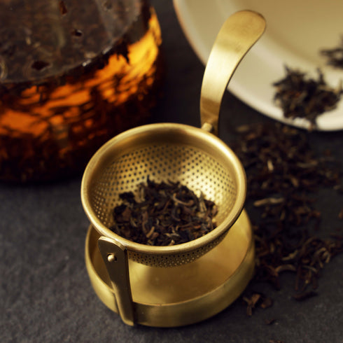 Gold Strainer with Vati