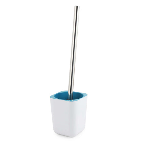 Toilet Brush Lano White & Blue