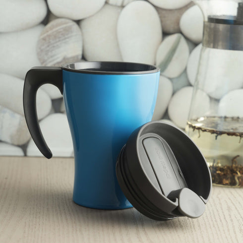 Thermo Travel Mug- Aqua