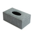 Tissue Box Holder- Drizzle Grey