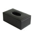 Tissue Box Holder- Jet Black