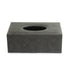 Tissue Box Holder- Charcoal Grey