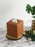 Tissue Box Square-Tan