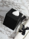 Tissue Box Square-Jet Black