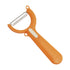 Top Chef Kitchen Vegetable and Fruit Peeler- Orange