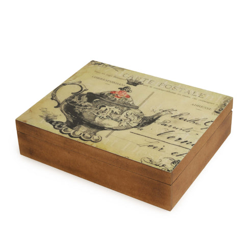 The Royal Stamp Decorative Wooden Organizer