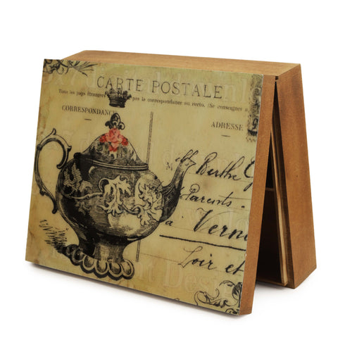The Royal Stamp Decorative Wooden Organizer