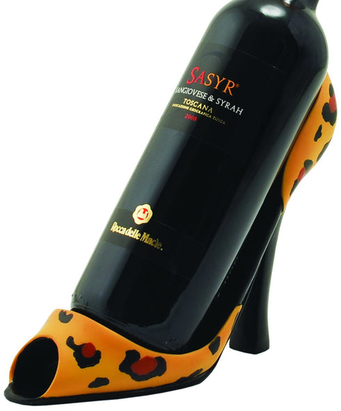 Leopard High Heel Bottle Holder