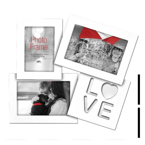 Love MDF Silver Frame