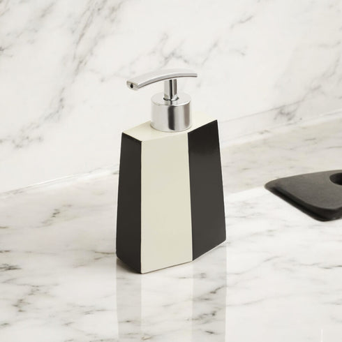 Soap dispenser Bicolor BL & WH