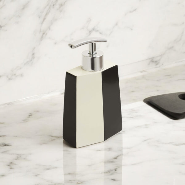 Soap dispenser Bicolor BL & WH