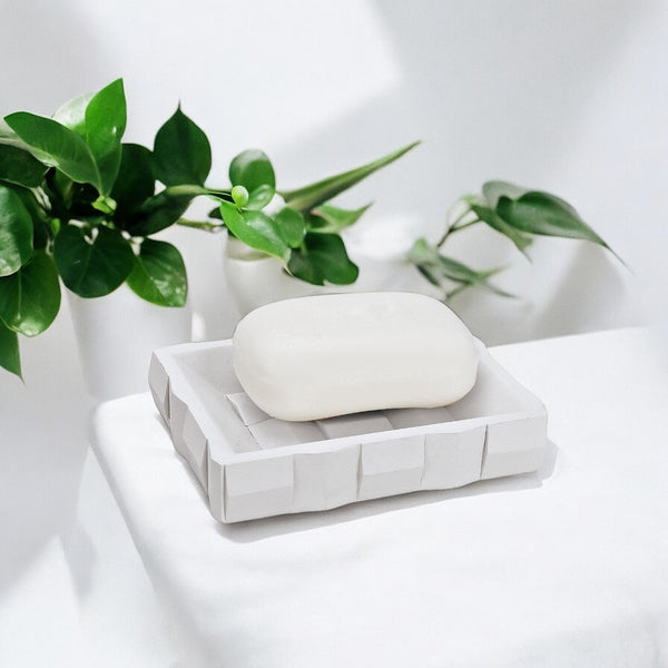 Soap Dish Relief White
