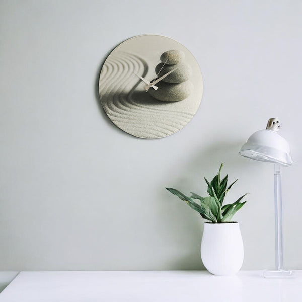 Wall Clock- Sand And Stone