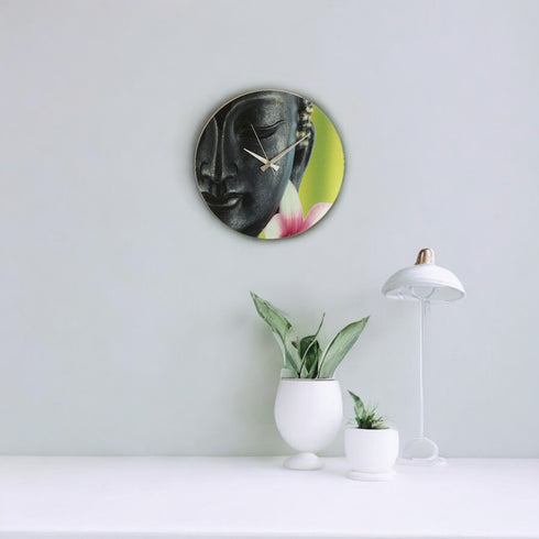Wall Clock - Buddha
