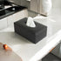 Tissue Box Holder- Jet Black