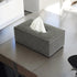 Tissue Box Holder- Charcoal Grey