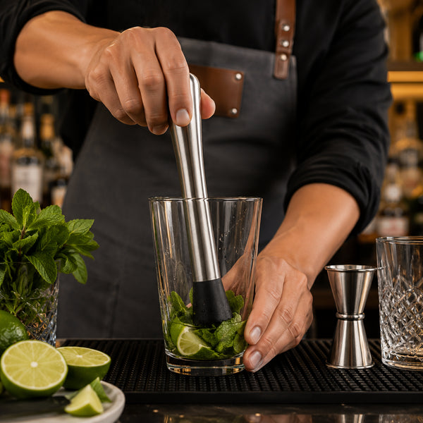 Stainless Steel Sleek Drink Muddler