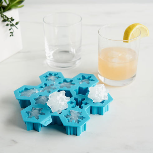 Snowflake Silicone Mold and Ice Cube Tray