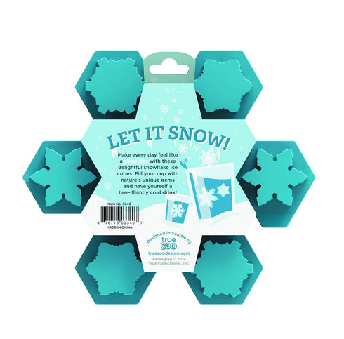 Snowflake Silicone Mold and Ice Cube Tray