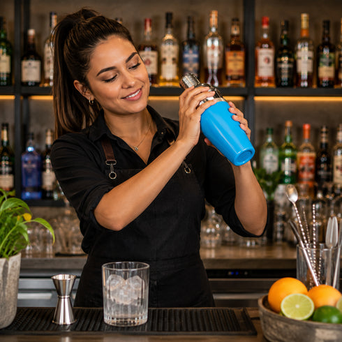 Tempo Cocktail Shaker-Blue